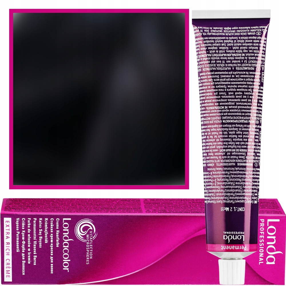 

Londa Color farba profesjonalna 60ml 2/0 Czarny