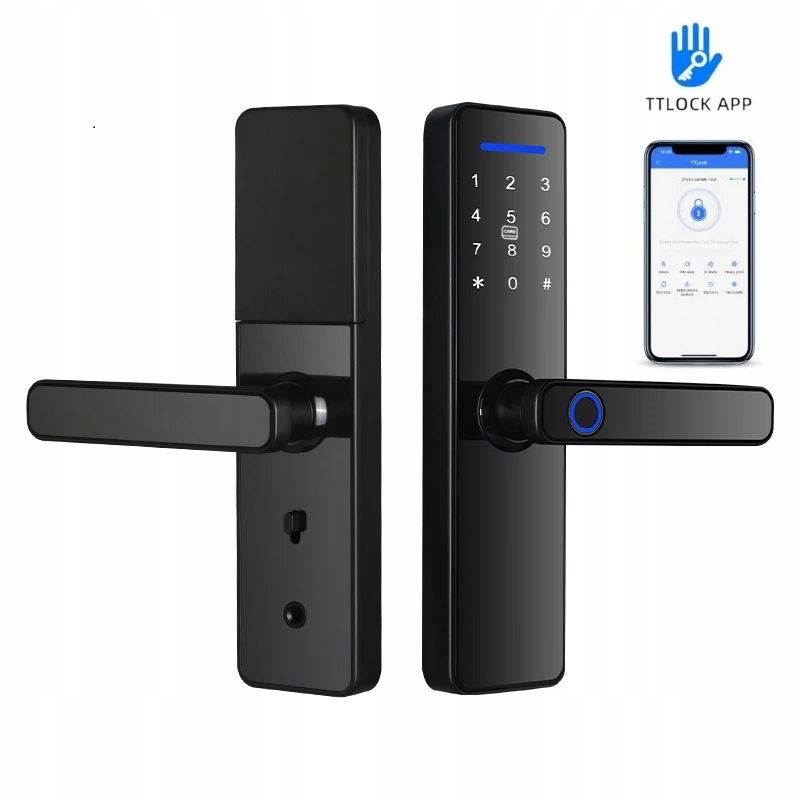 Bot Chytrá kliká TTLock SH2 čierna WiFi