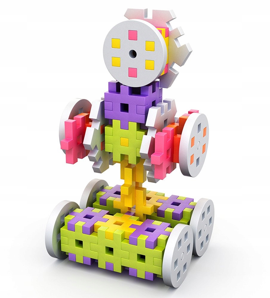 Klocki Wafle Basic 400 Elementów Konstrukcyjne 3+ Meli 50040 Kod producenta 5902431290072