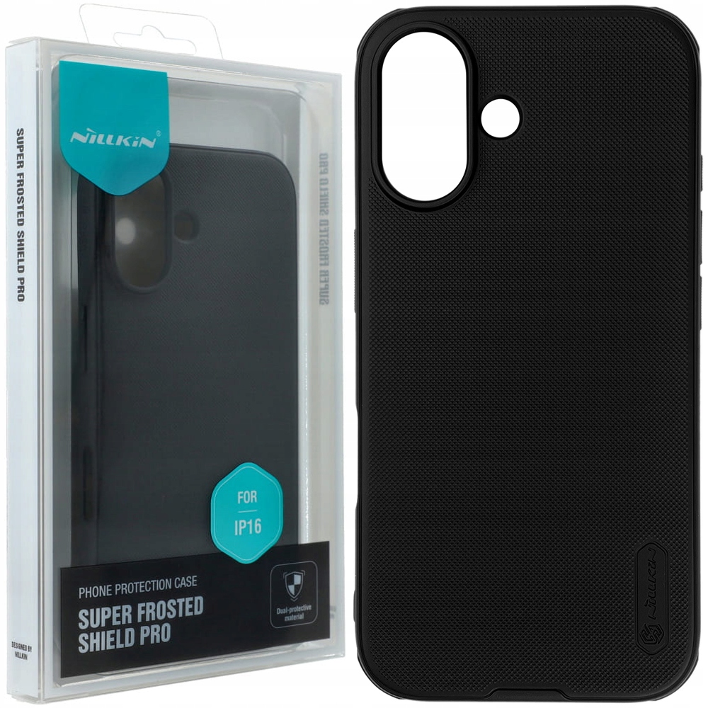 Etui Nillkin Frosted Shield Pro Magnetic Case na iPhone 16 czarne