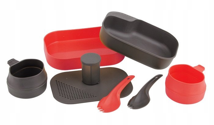 Wildo Zestaw biwakowy Camp-A-Box Duo Czerwony