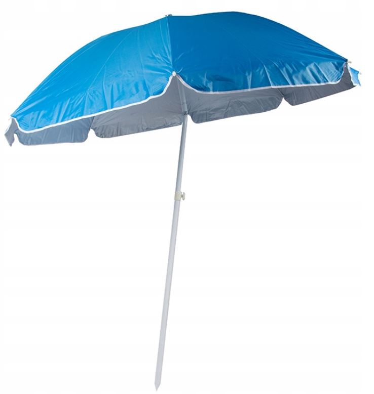 DUŻY PARASOL PLAŻOWY OGRODOWY FILTR UV ŁAMANY SKŁADANY POKROWIEC 170cm Wysokość maksymalna 200 cm