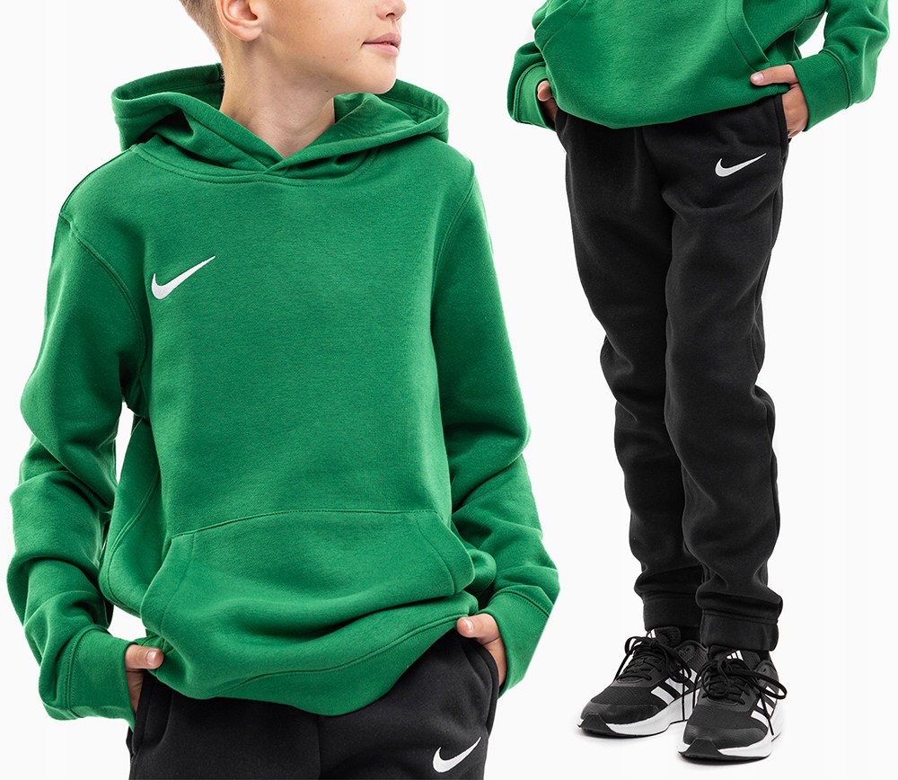 Komplet Dresowy Nike Dziecięcy Dres Sportowy Bluza Spodnie Park roz. Xs