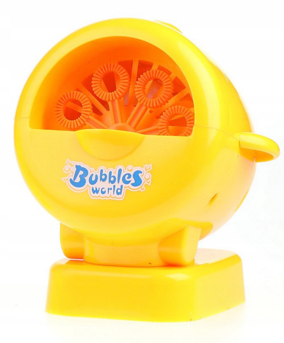 MASZYNKA DO BANIEK MYDLANYCH SAMOLOT + PŁYN ŻÓŁTA Wiek dziecka 3 lata +