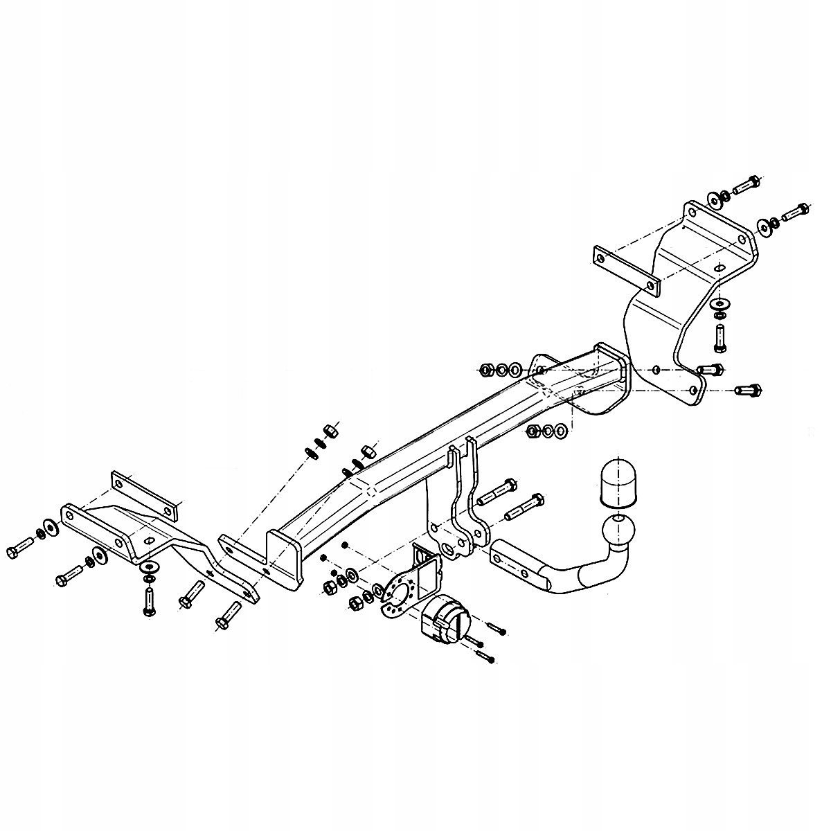 Hak holowniczy Hyundai i30 GD 2 II Kombi 12-16 MODUŁ WIĄZKA 13 PIN GRATIS Producent Steinhof