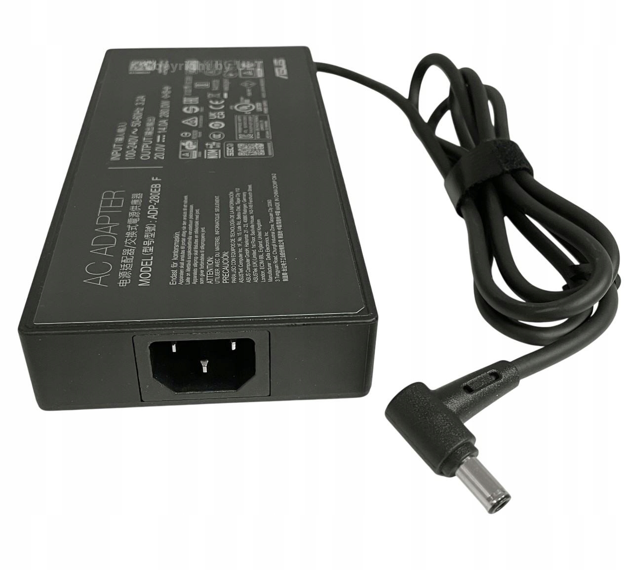 Nowy Zasilacz Asus ADP-280EB F 280W 20V 14A wtyczka 6mm kod Qr