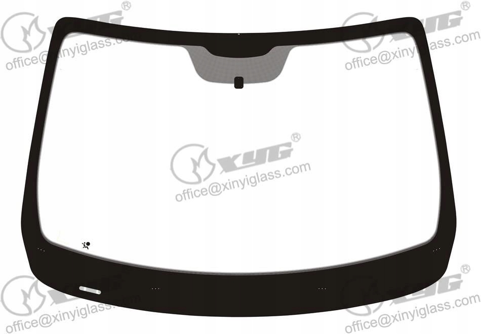 SZYBA CZOŁOWA RENAULT TWINGO III/SMART FOR FOUR 2014-