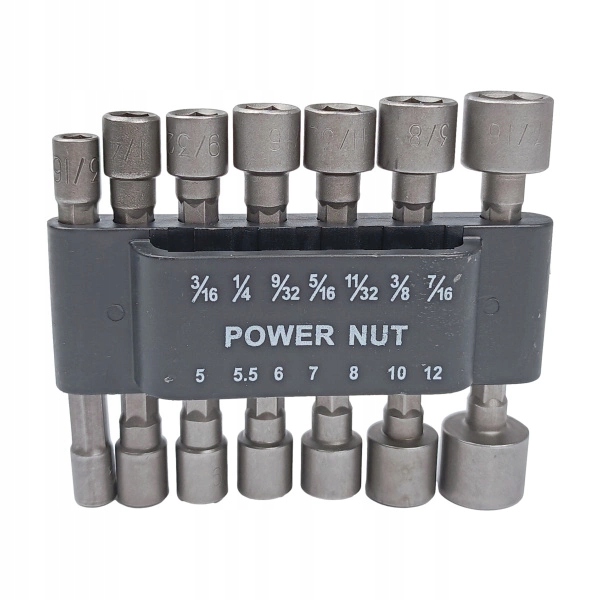 Zestaw Klucze Nasadowe 14 Kluczy Nasadowych Uniwersalne Metryczne Calowe