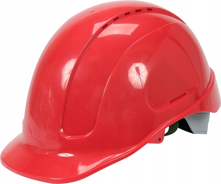 

Kask Ochronny Roboczy Szybka Regulacja Czerwony