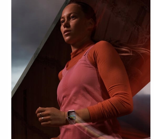 OUTLET Apple Watch 9 45/Midnight Aluminum/Midnight Kolor koperty czarny