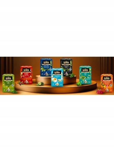 Levně Expresní Čaj Loyd Horeca Rooibos Med Manuka Malina Brusinky 20x1,7g