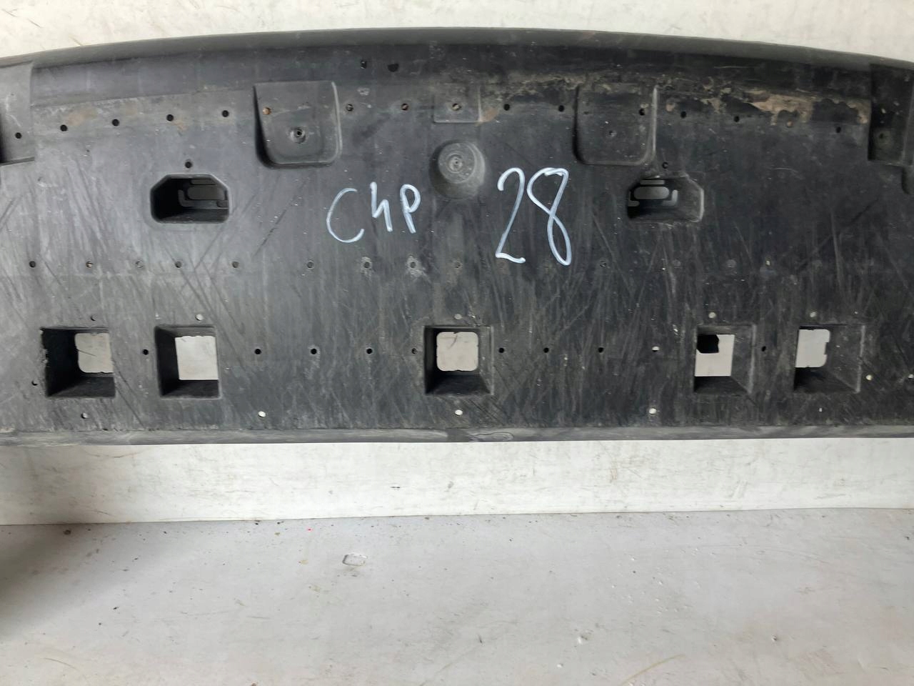 cover below bumper cover lower front CITROEN C4 PICASSO II #28