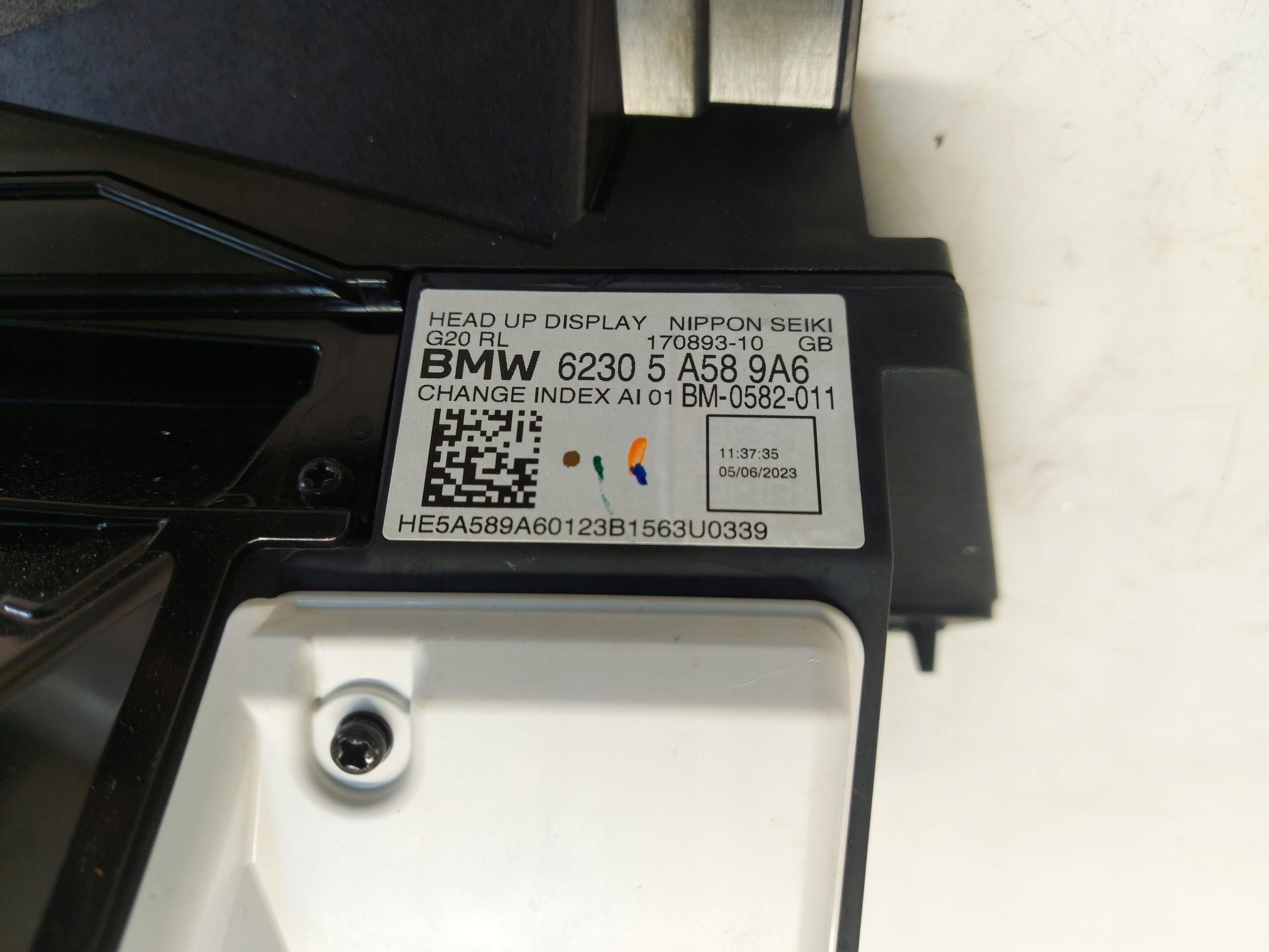 BMW G20 LIFT m340xd display HEAD UP RHD 5A589A6