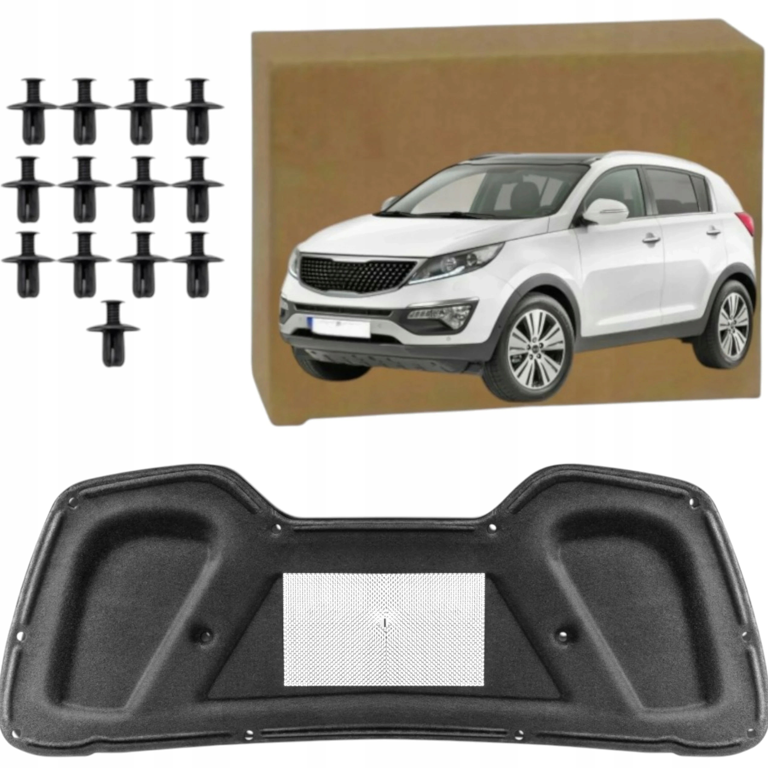 Tlumení Hluku Masky Podložka Podbitka Kia Sportage III Sl 2010-2015