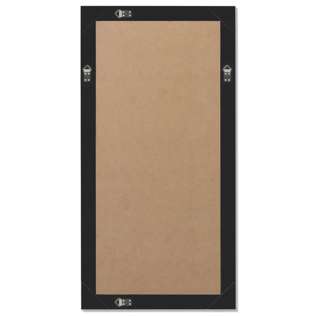 VidaXL Lustro ścienne w stylu barokowym 100x50 cm, czarne Typ lustra ścienne