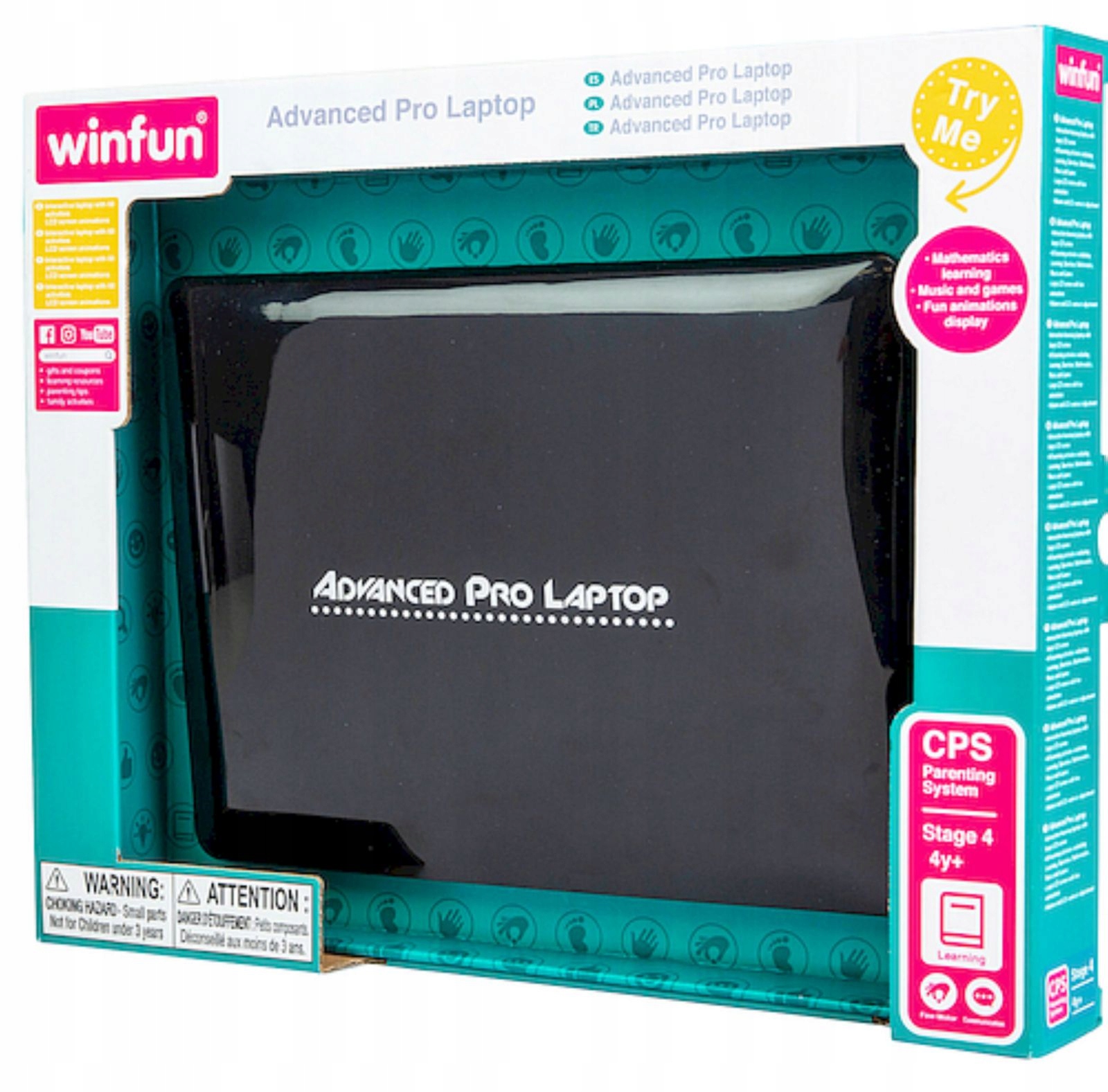 EDUKACYJNY LAPTOP DWUJĘZYCZNY