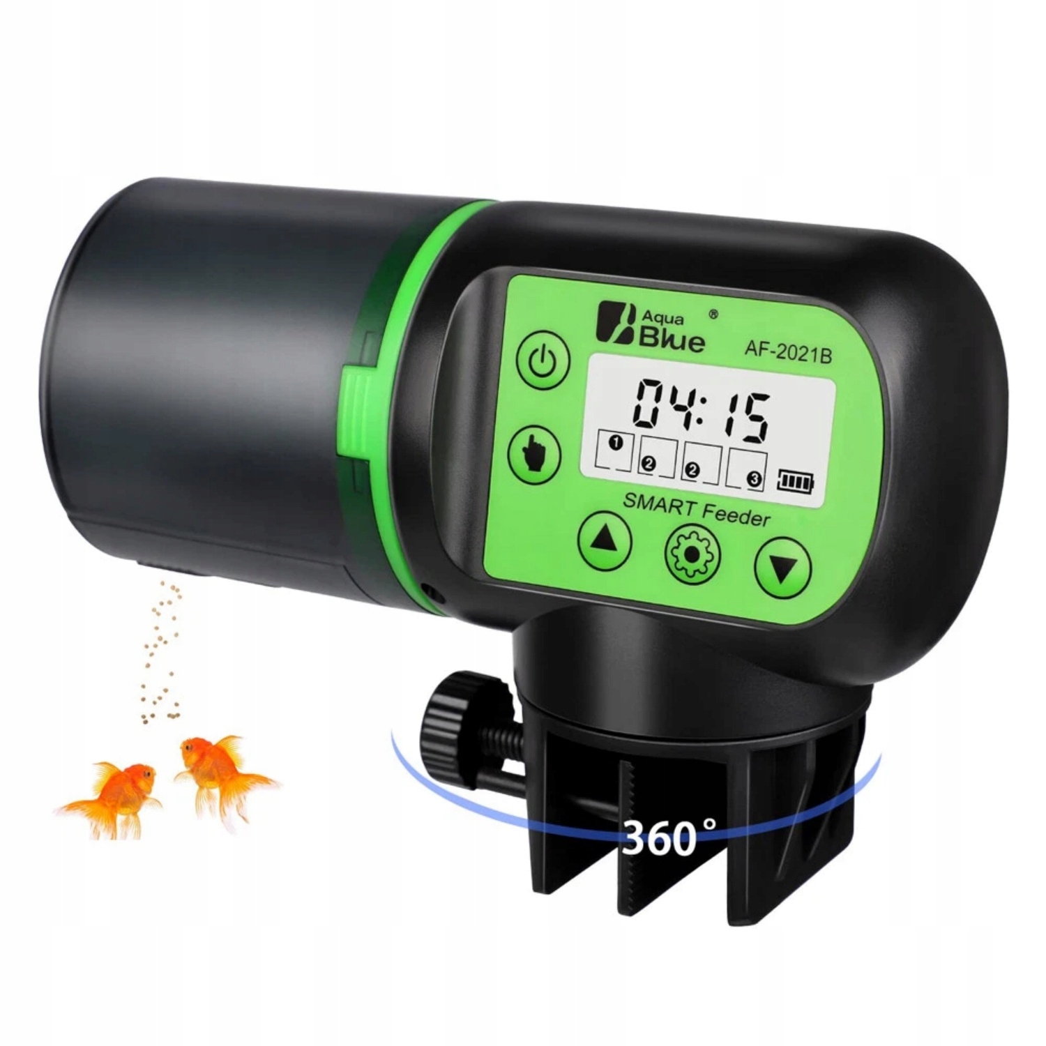 Automatické Krmítko Pro Ryby Do Akvária Dávkovač Krmiva 200 ML