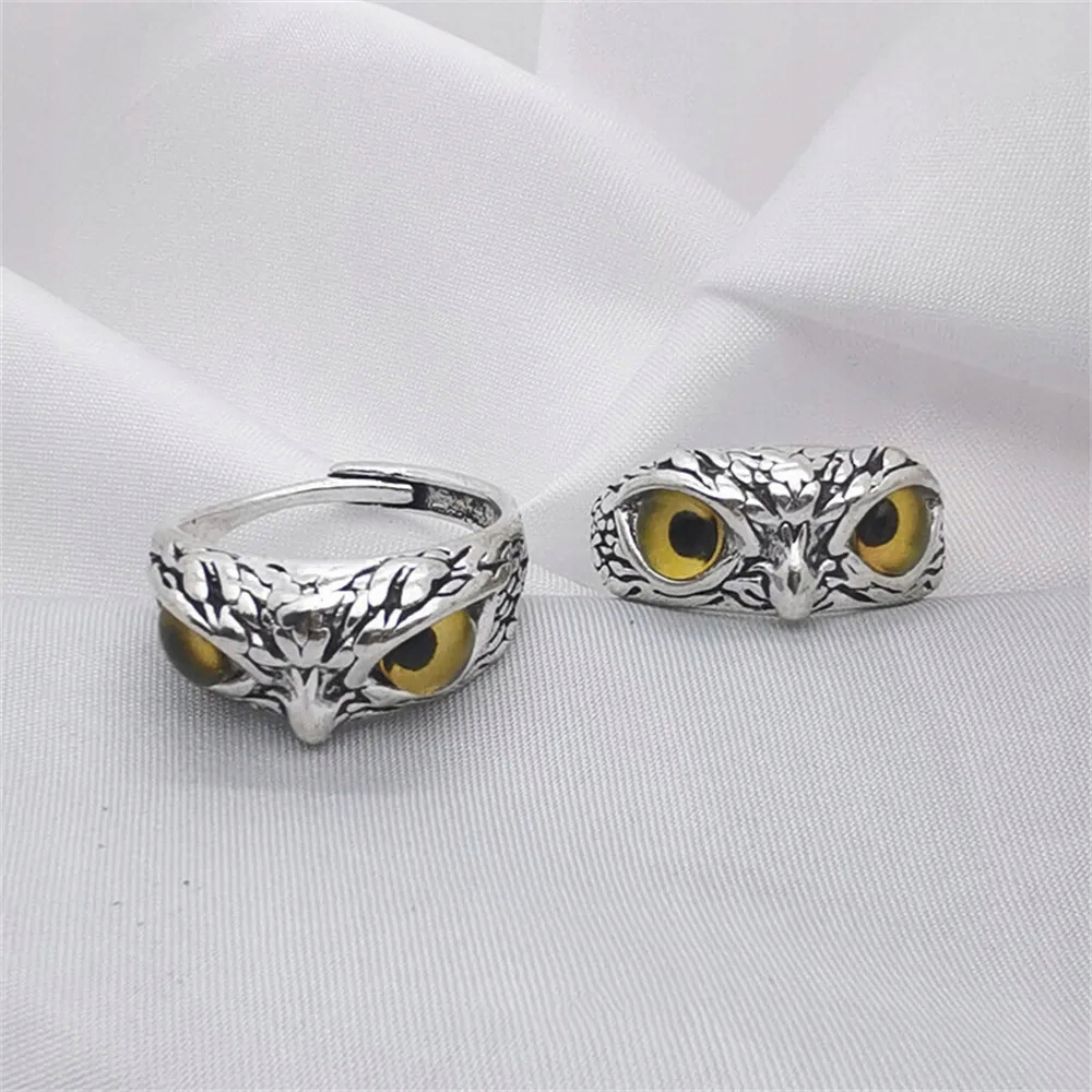 SREBRNY PIERŚCIONEK PIERŚCIEŃ SOWIE SZEPTY RPG LARP Producent RGFK