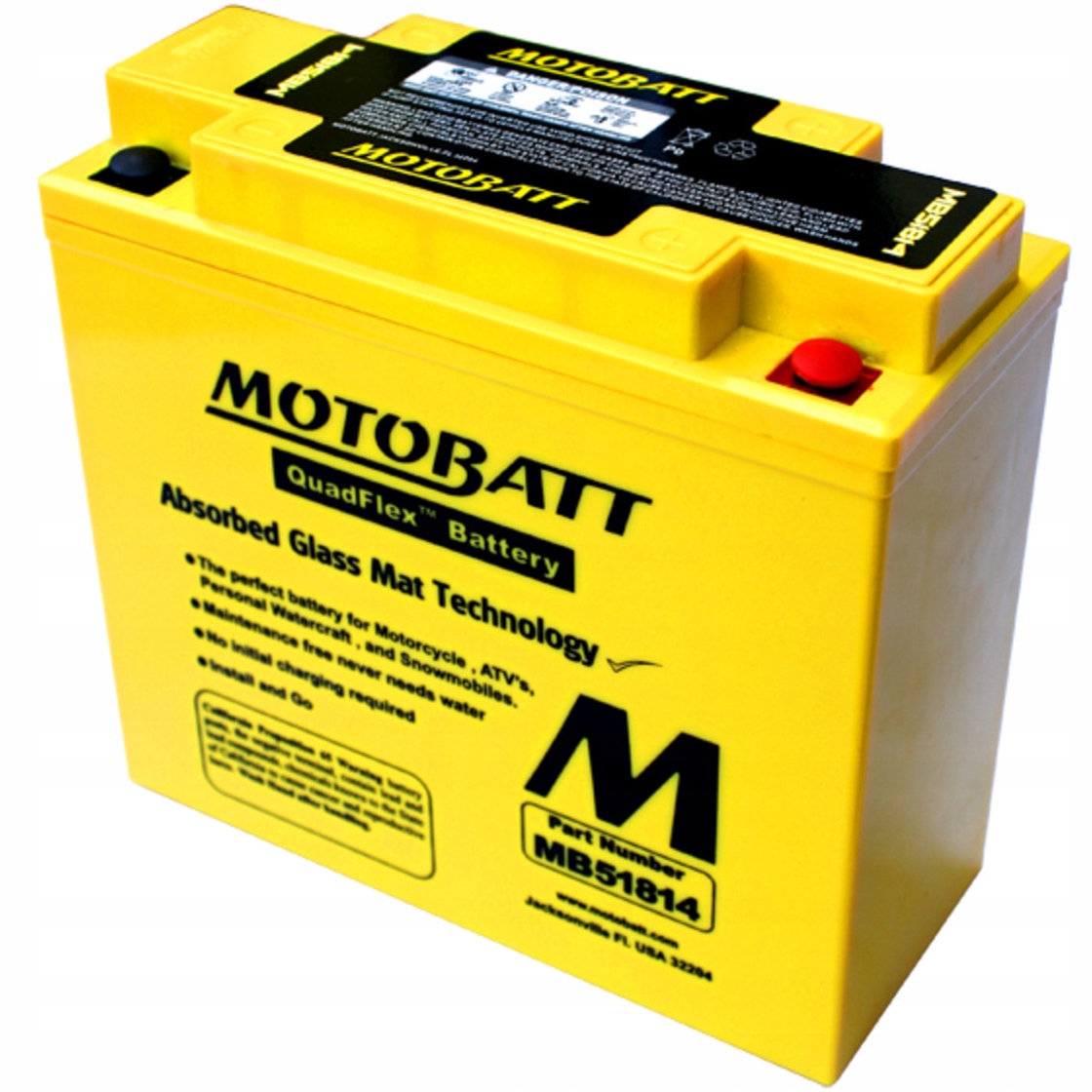 

Moto Batt akumulator Gel żelowy żel MB51814 22Ah