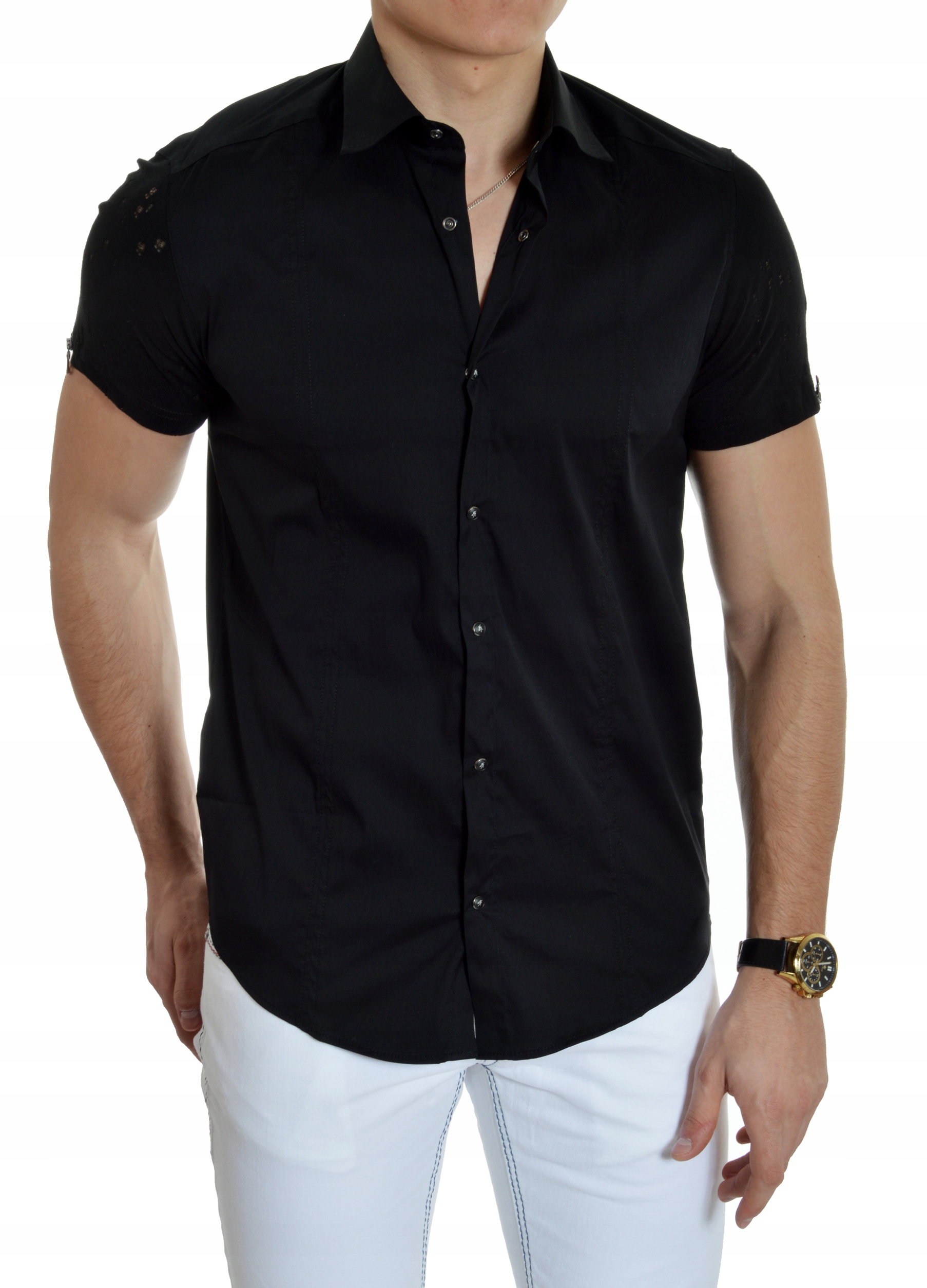 Pánská košile Mondo Exclusive kombinovaná Jaro Léto