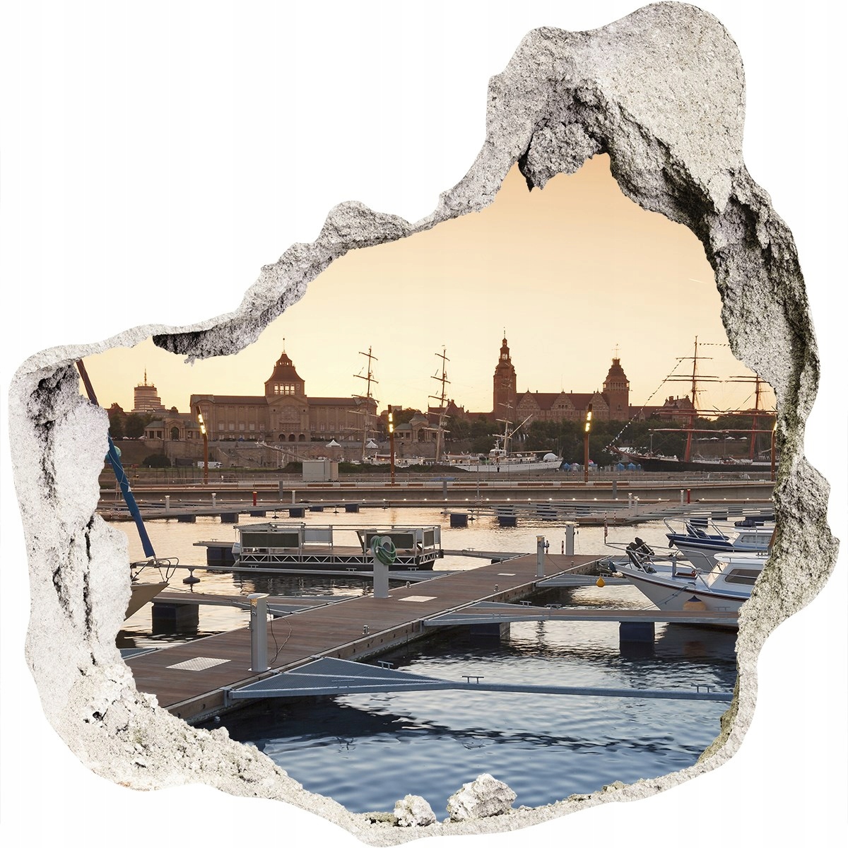 

Fototapeta dziura na ścianę 3d Szczecin Polska