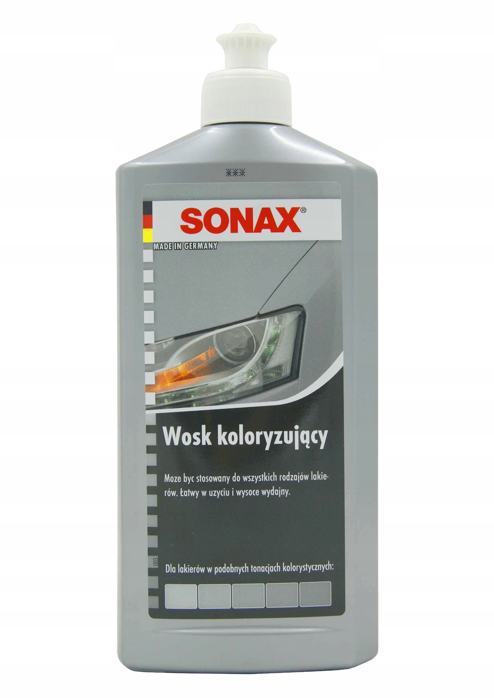

Sonax Wosk Koloryzujący Nanopro Srebrny 500ml