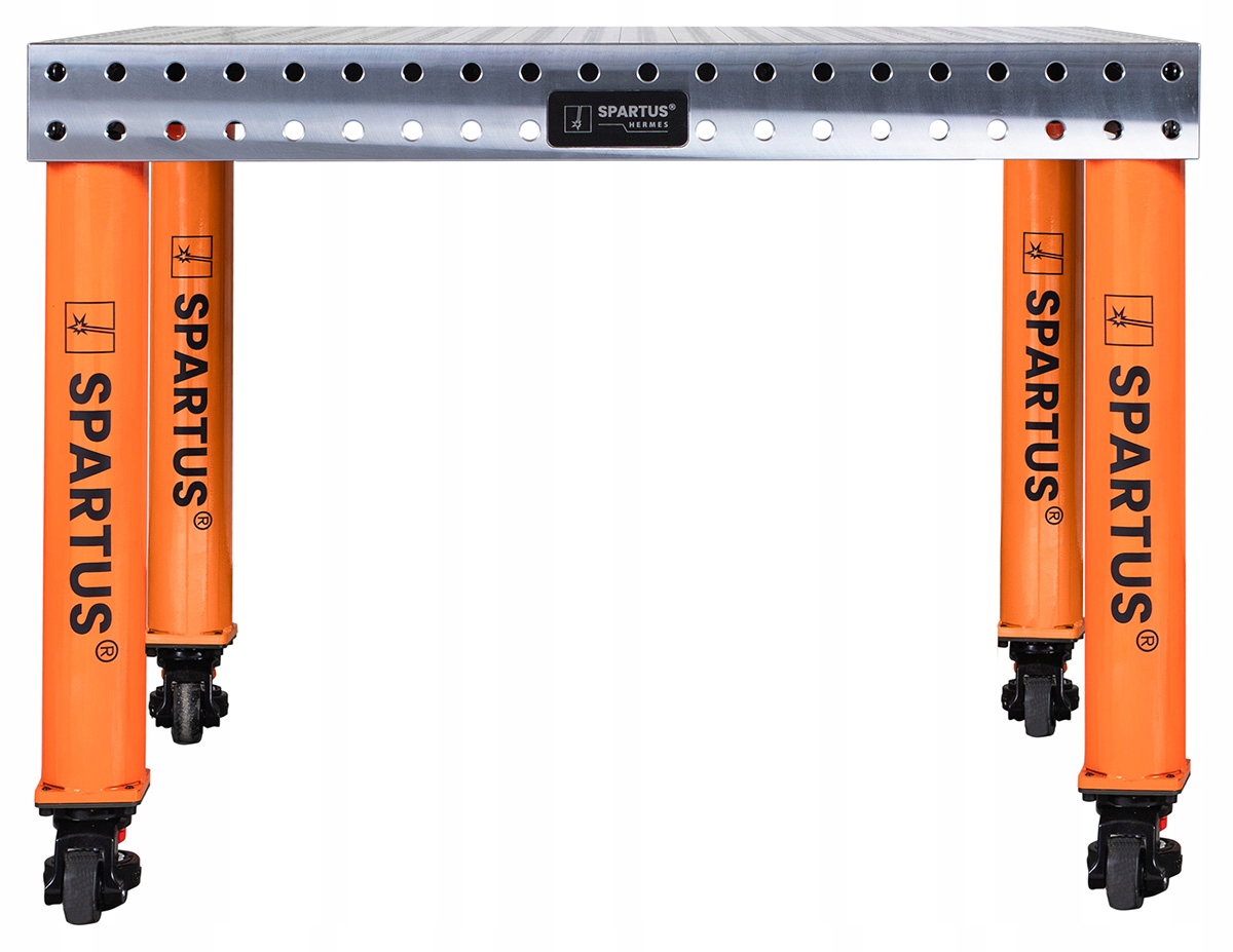 PROFESJONALNY STÓŁ SPAWALNICZY SPARTUS HERMES 3D 2000x1000x100mm D16 4 NOGI Marka Spartus