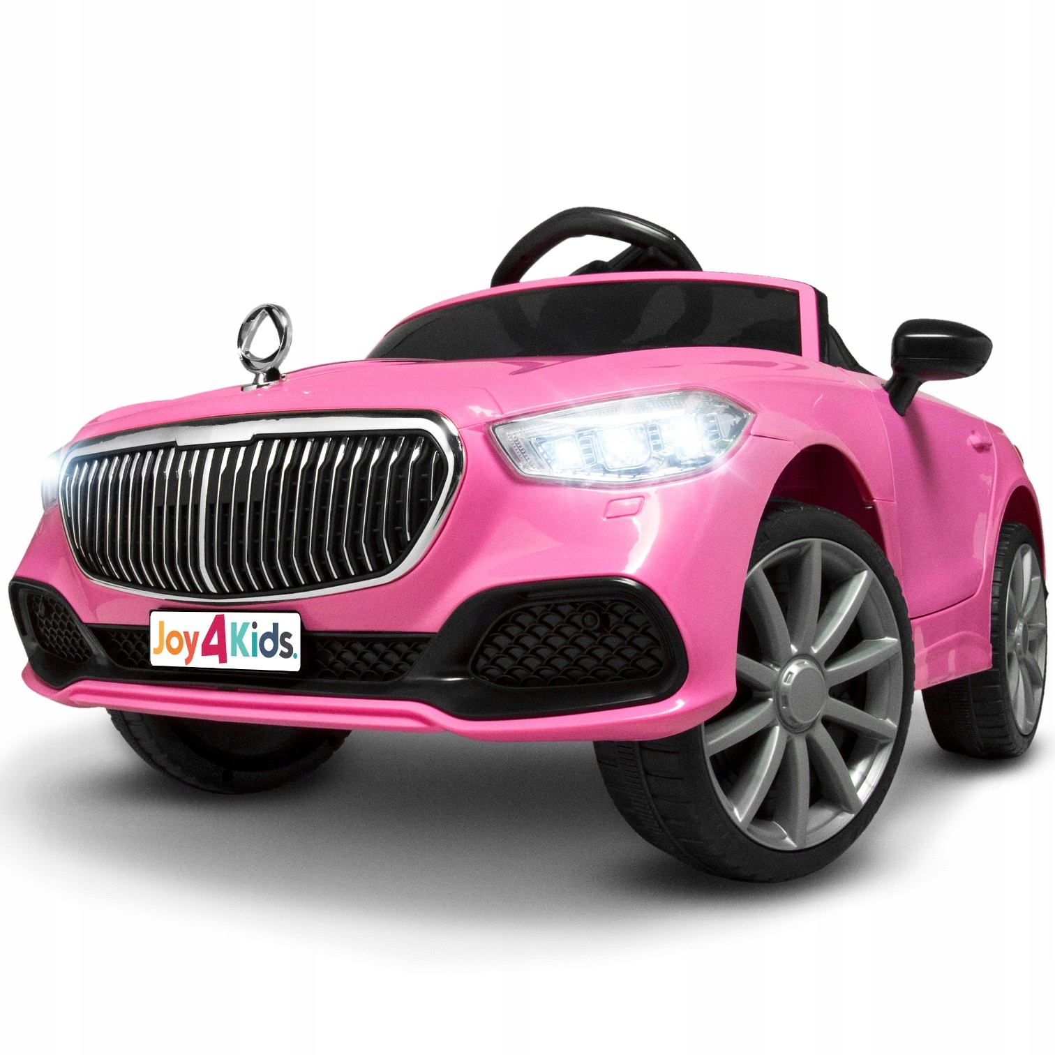 Sportowy Kabriolet joy4kids auto na akumulator z Pilot Bujak LEDy Skóra