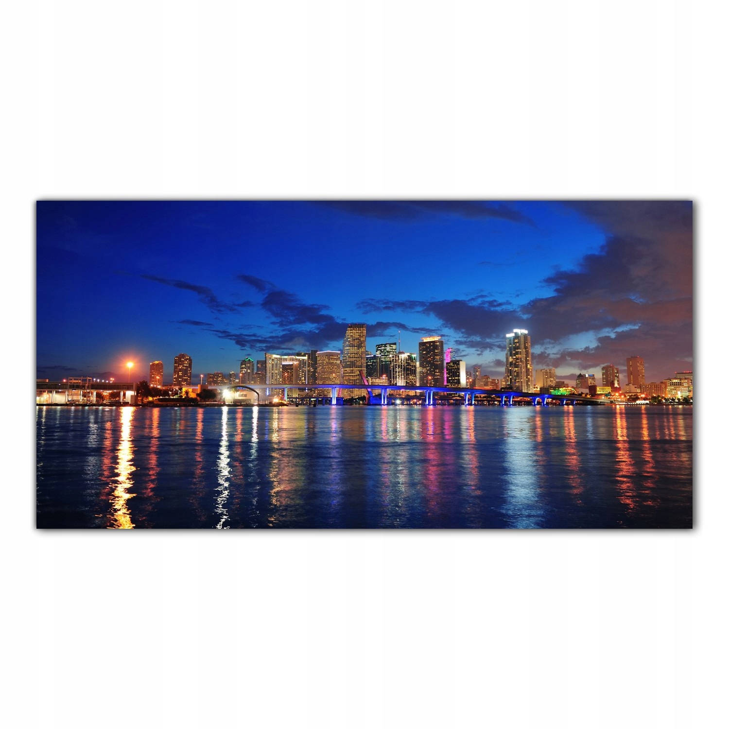 

Obraz Szklany Foto-obraz Miami Miasto Usa 140x70