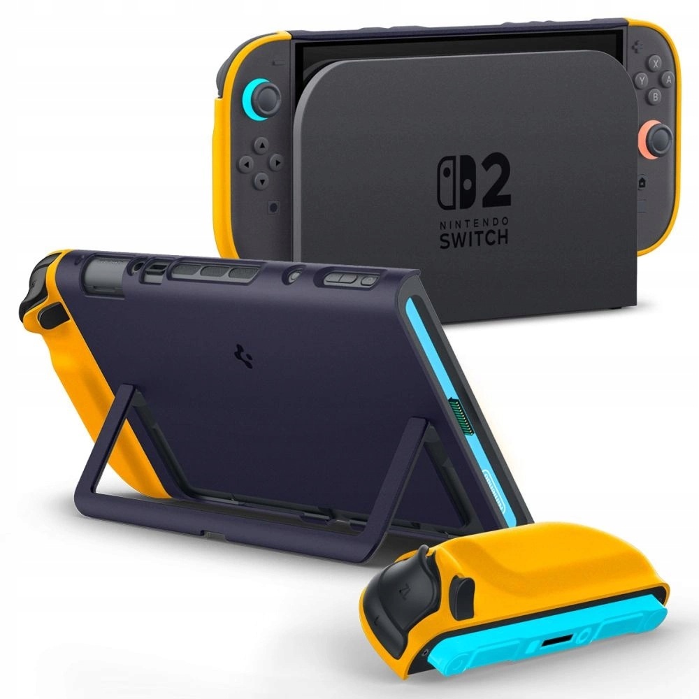 Pouzdro Spigen Nano Pop pro Nintendo Switch 2 tmavě modré