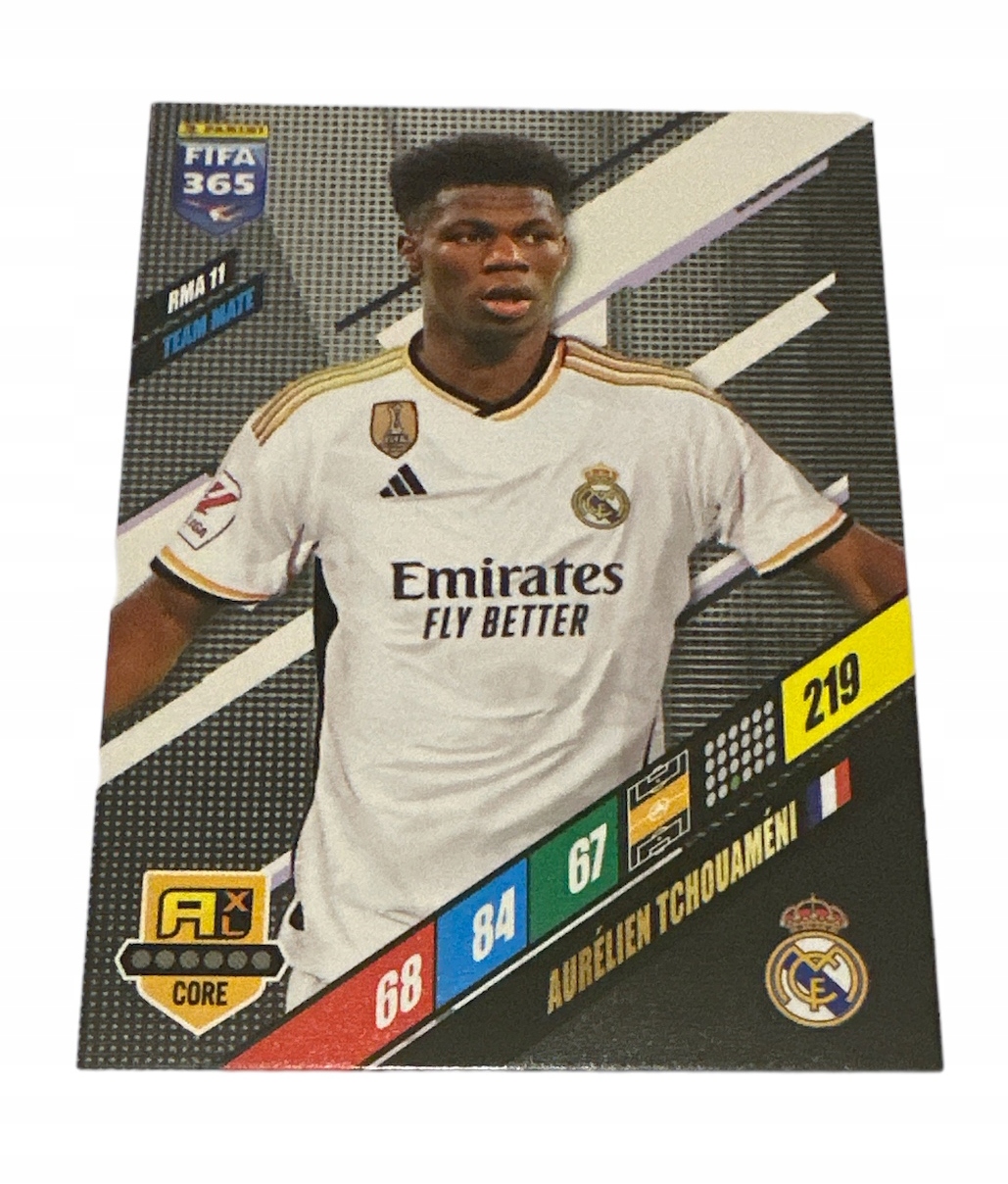 Fifa 365 2024 Adrenalyn Real Madrid C.f. Rma 11 Tchouameni
