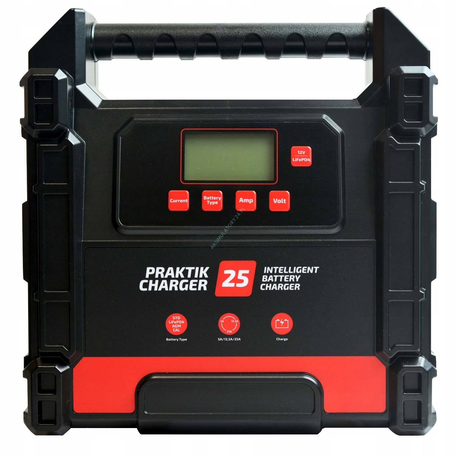 

Ideal Praktik Charger 25 LCD 12V 24V 25A Lithium
