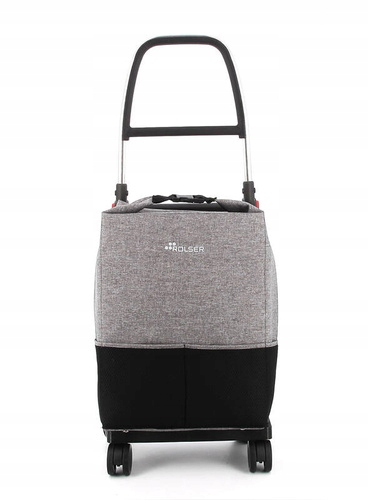 Skládací nákupní vozík 2v1 Rolser One Tweed T-Shop šedý