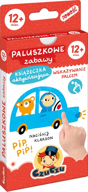 

Paluszkowe zabawy Książeczka aktywizująca CzuCzu
