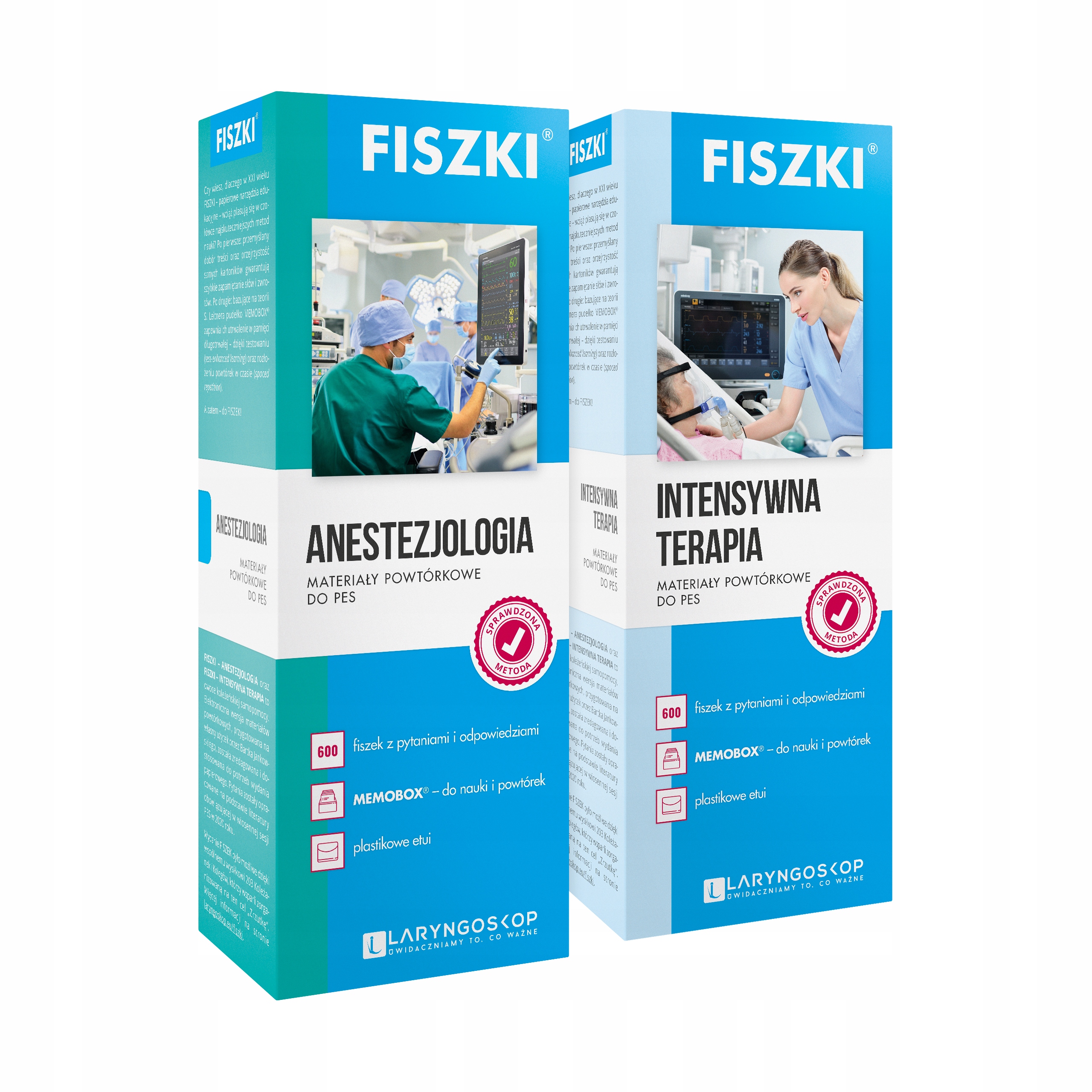

Zestaw Fiszki Anestezjologia i Intensywna terapia