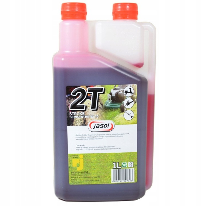 

Olej do mieszanki Jasol 2T 1l