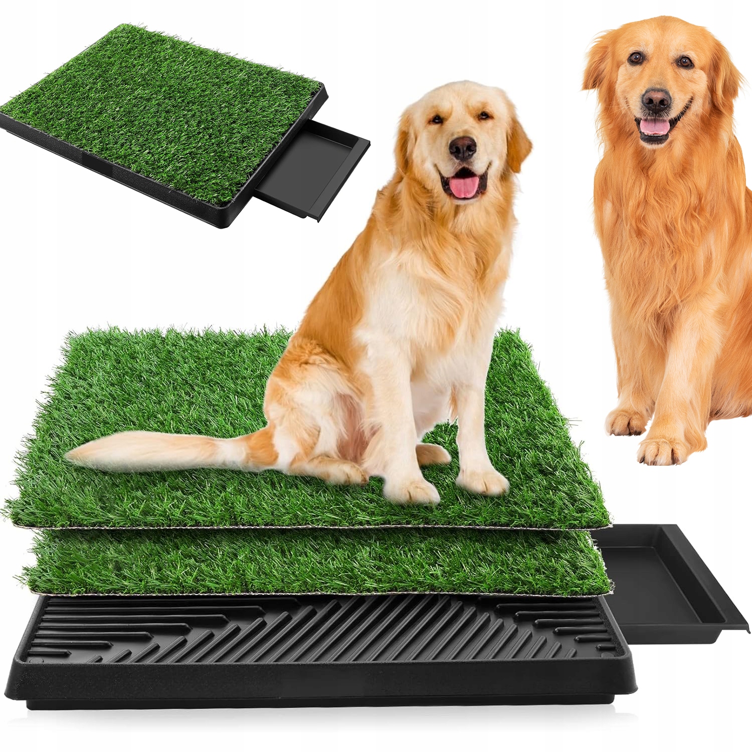 Toaleta Pro Psy Pro Štěňata Podklad Umělá Tráva Tréninková Podložka Pro Výuku