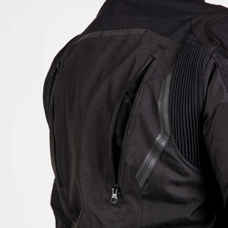 Kurtka Tekstylna Rebelhorn Borg Black Model Borg