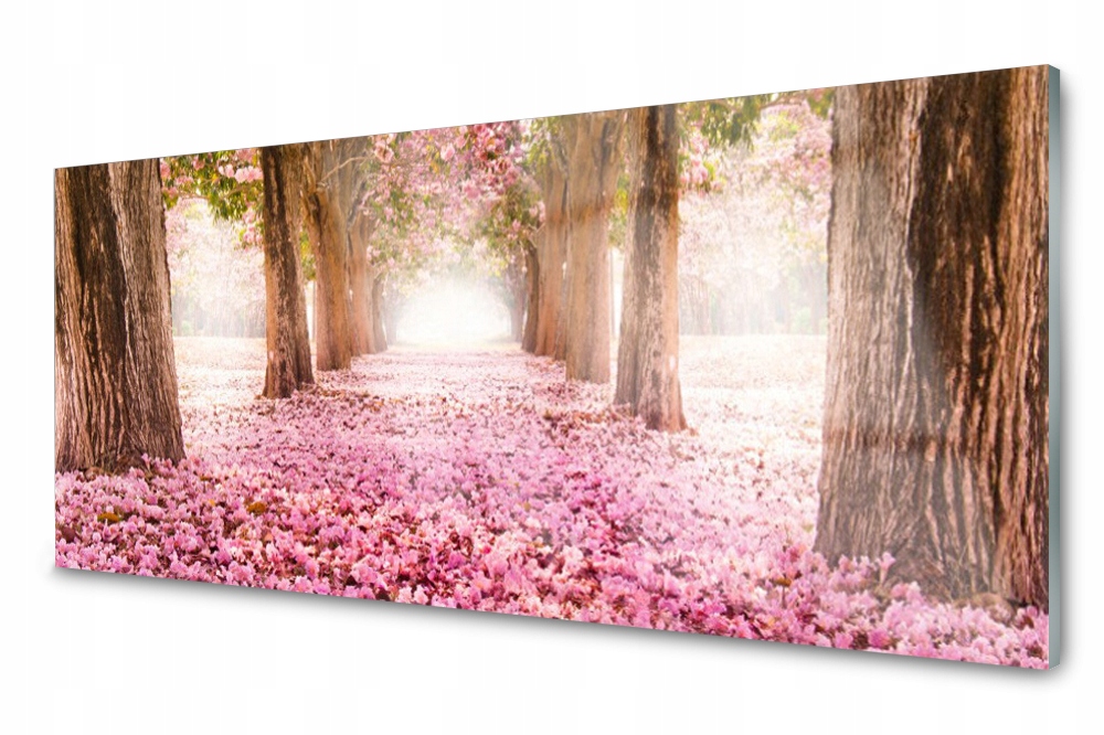 

Panel szklany do kuchni Drzewo Róże Kwiaty 125x50