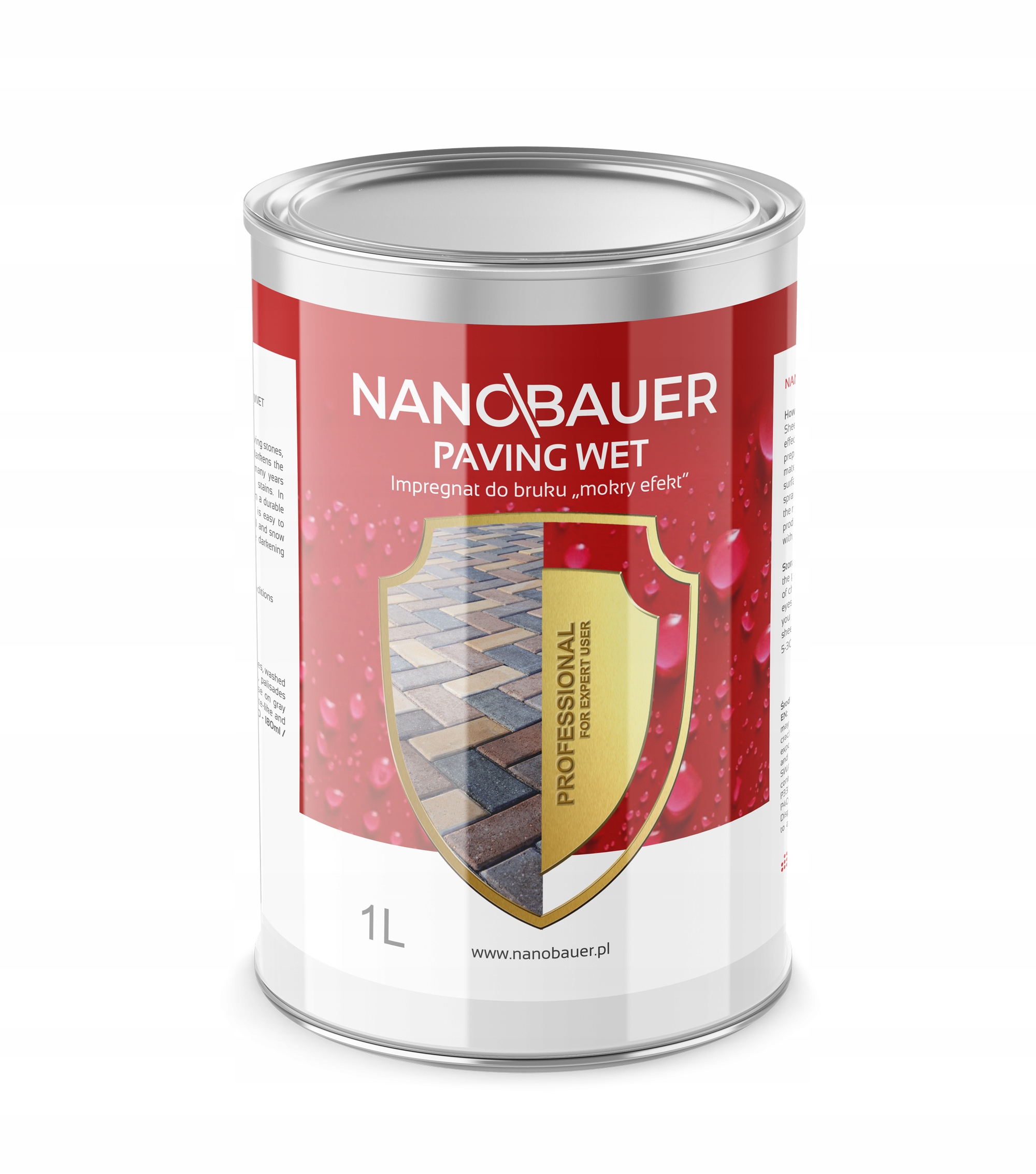 

Nanobauer Impregnat do kostki mokry efekt Wet 1l