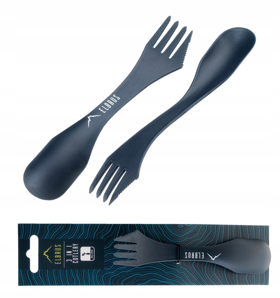 

Elbrus Łyżkowidelec Łyżka Nóż Widelec 3w1 Spork