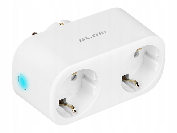 INTELIGENTNE PODWÓJNE GNIAZDKO 2W1 PROGRAMATOR WATOMIERZ Marka inny