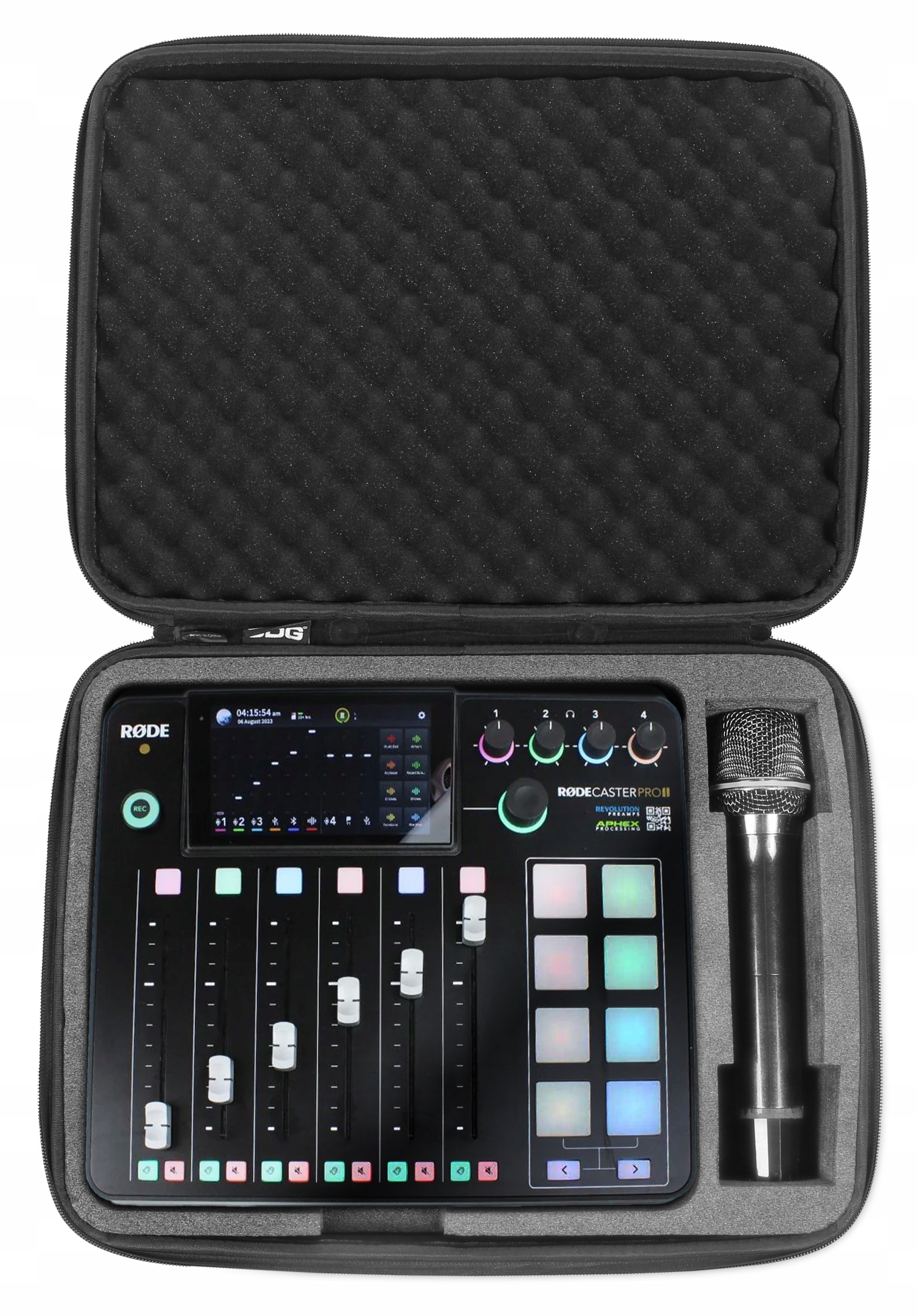 Udg Creator RodeCaster Pro II & Duo Hardcase Black