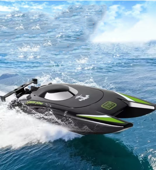 SZYBKA ŁÓDŹ ŁÓDKA ZDALNIE STEROWANA RC Zabawka Wiek dziecka 4 lata +