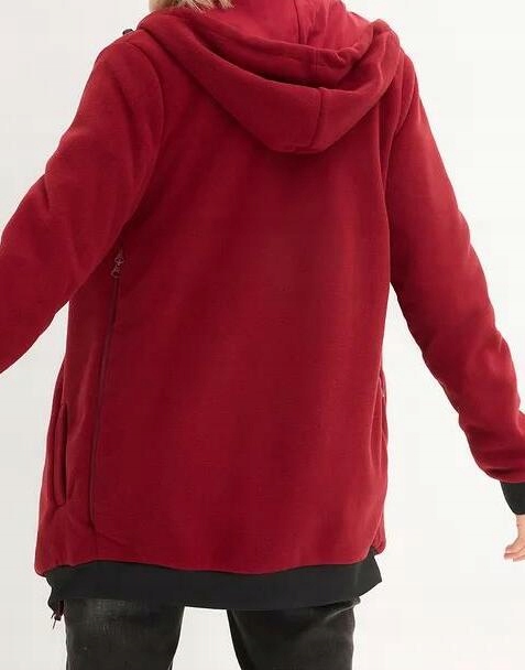 qgw BLUZA POLAROWA Z WSTAWKĄ NIEMOWLĘCĄ 48/50