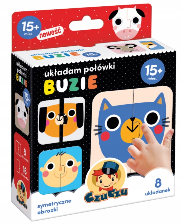

Czu Czu Układam Połówki Buzie Układanka Puzzle