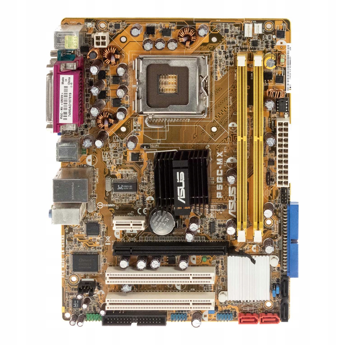 Asus P5GC-MX Socket LGA775 DDR2 PCIe Pci mATX
