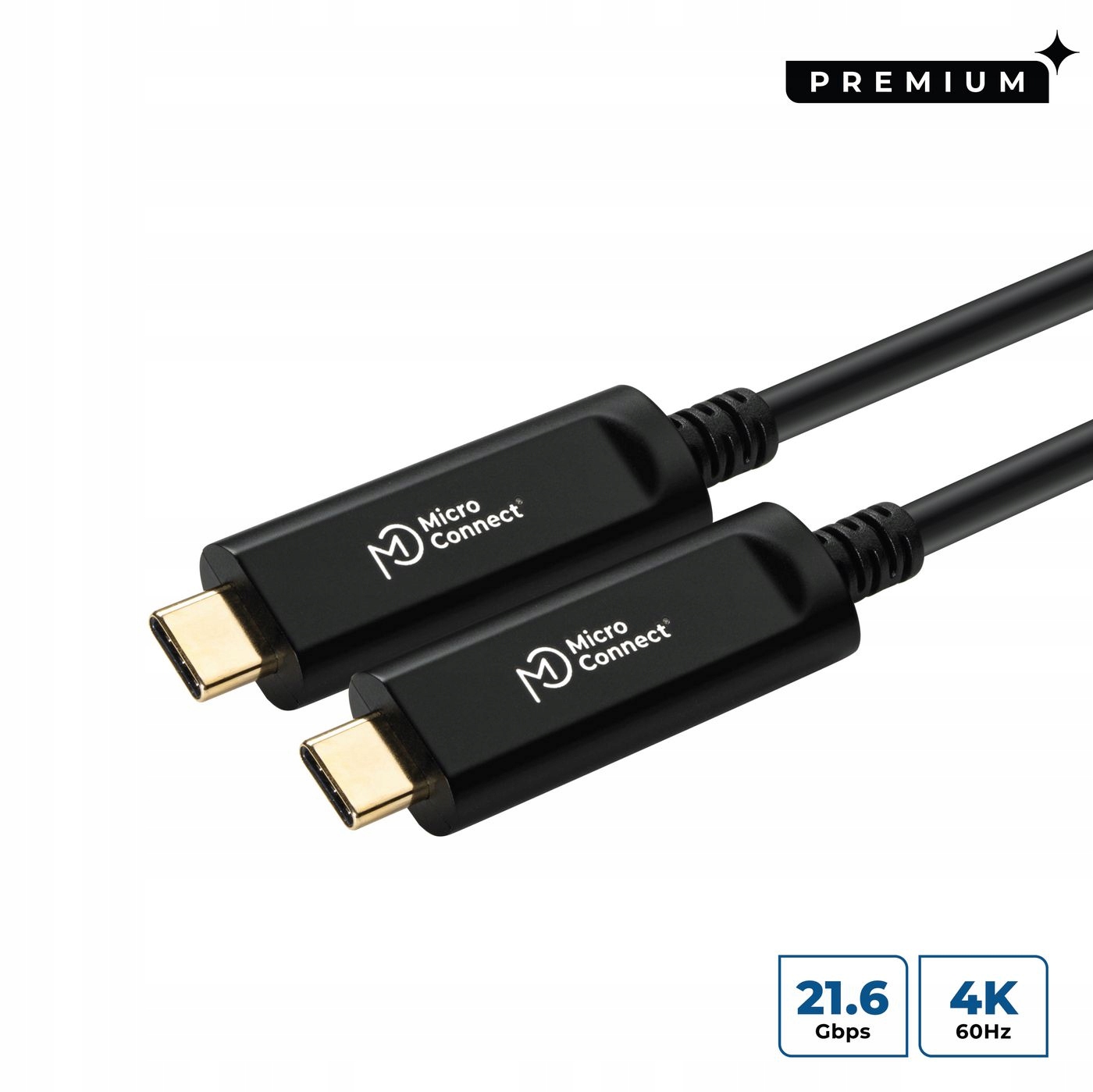 MicroConnect Premium Optic Usb-c, 20 m