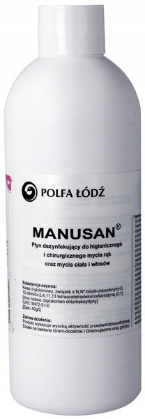 

Manusan Płyn Dezynfekujący Antybakteryjny Do Ciała