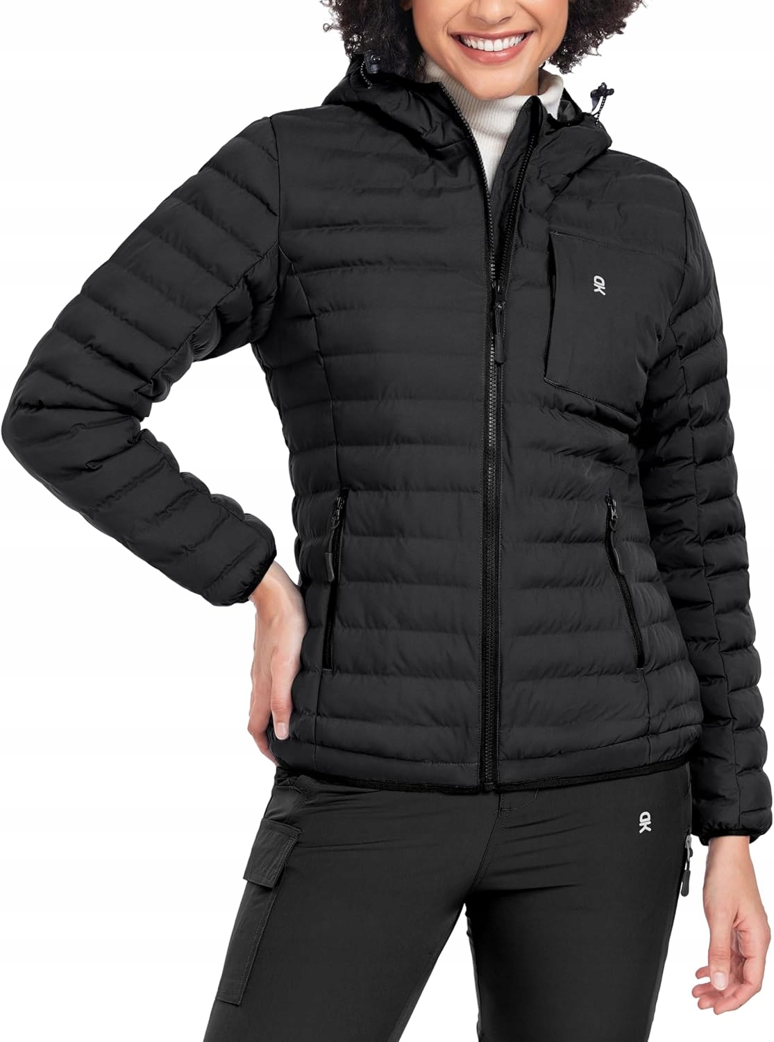 Dámská zimní bunda s kapucí Voděodolná Little Donkey Andy XL